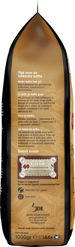 Douwe Egberts Excellent Gold Koffiebonen - 5/9 Intensiteit - 4 X 1kg -Eten En Drinken 364x1200 4