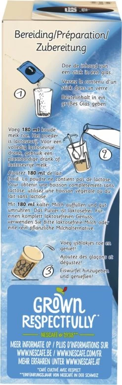 Nescafé Frappé Oploskoffie - 5 Doosjes à 10 Zakjes 8 Nescafé Frappé Oploskoffie - 5 Doosjes à 10 Zakjes -Eten En Drinken 381x1200