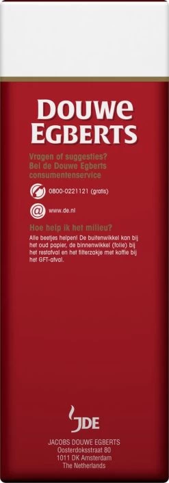 Douwe Egberts Aroma Rood Donker Filterkoffie - 6 X 500 Gram -Eten En Drinken 420x1200 7