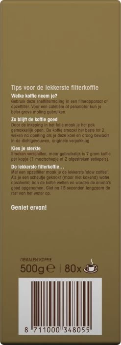 Douwe Egberts Excellent Filterkoffie - 6 X 500 Gram -Eten En Drinken 421x1200 4