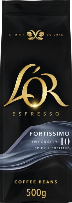L'OR Espresso Fortissimo Koffiebonen (10) - 4 X 500 Gram -Eten En Drinken 429x1200 1