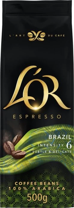 L'OR Espresso Origins Brazil Koffiebonen (6) - 4 X 500 Gram -Eten En Drinken 429x1200