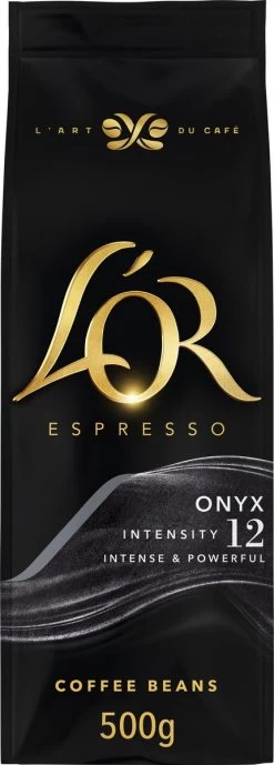 L'OR Espresso Onyx Koffiebonen (12) - 4 X 500 Gram -Eten En Drinken 430x1200