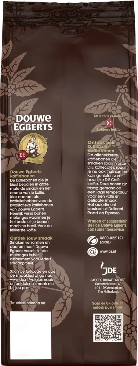 Douwe Egberts Intens Koffiebonen - 4 X 500 Gram 5 Douwe Egberts Intens Koffiebonen - 4 X 500 Gram - Afbeelding 3