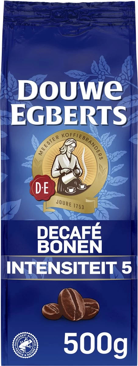 Douwe Egberts Décafé Koffiebonen - 4 X 500 Gram 4 Douwe Egberts Décafé Koffiebonen - 4 X 500 Gram - Afbeelding 2