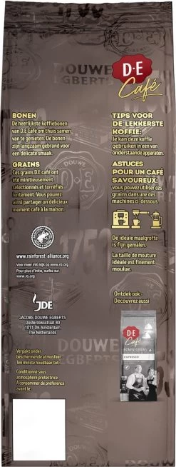 Douwe Egberts D.E Café Delicaat Rond Koffiebonen - Intensiteit 5/9 - 4 X 500 Gram -Eten En Drinken 453x1200 9