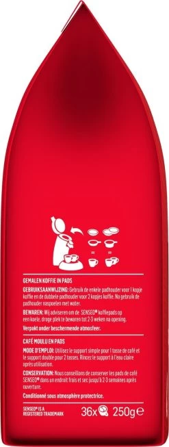 Senseo Classic Koffiepads - 5/9 Intensiteit - 10 X 36 Pads -Eten En Drinken 454x1200