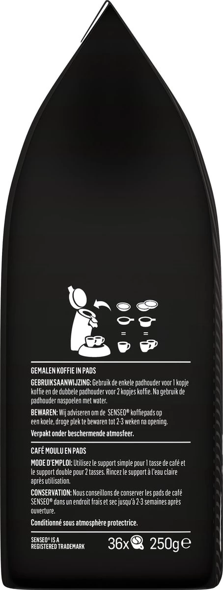 Senseo Espresso Koffiepads - 9/9 Intensiteit - 10 X 36 Pads 8 Senseo Espresso Koffiepads - 9/9 Intensiteit - 10 X 36 Pads - Afbeelding 6