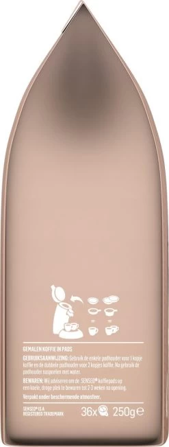 Senseo Mocca Gourmet Koffiepads - 4/9 Intensiteit - 10 X 36 Pads -Eten En Drinken 455x1200