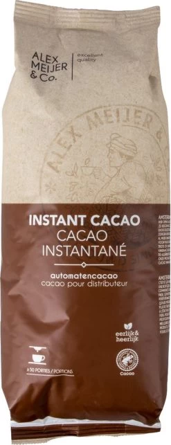 Alex Meijer - Instant Cacao - Zak 1 Kilo - Chocolademelk Poeder