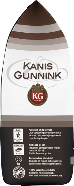 Kanis & Gunnink Dark Roast Koffiepads - 10 X 36 Pads -Eten En Drinken 477x1200