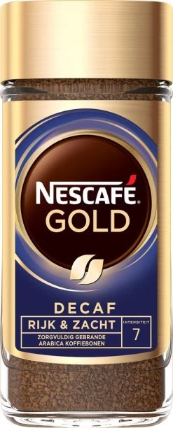 Nescafé Gold Decafé Oploskoffie - 6 Potten à 100 Gram 11 Nescafé Gold Decafé Oploskoffie - 6 Potten à 100 Gram -Eten En Drinken 484x1200 1