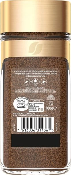 Nescafé Gold Decafé Oploskoffie - 6 Potten à 100 Gram 10 Nescafé Gold Decafé Oploskoffie - 6 Potten à 100 Gram -Eten En Drinken 488x1200