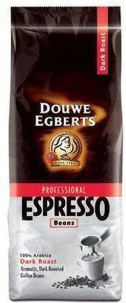 Koffie Douwe Egberts Espresso Bonen Dark Roast 1000gr -Eten En Drinken 500x1200