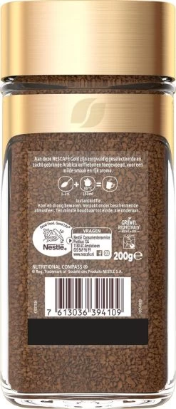 Nescafé Gold Oploskoffie - 6 Potten à 200 Gram -Eten En Drinken 516x1200