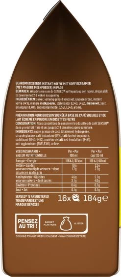 Senseo Cappuccino Koffiepads - 2/9 Intensiteit - 4 X 16 Pads - Voordeelverpakking 12 Senseo Cappuccino Koffiepads - 2/9 Intensiteit - 4 X 16 Pads - Voordeelverpakking -Eten En Drinken 526x1200