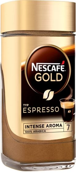 Nescafé Gold Espresso Oploskoffie - 6 Potten à 100 Gram 12 Nescafé Gold Espresso Oploskoffie - 6 Potten à 100 Gram -Eten En Drinken 527x1200 2