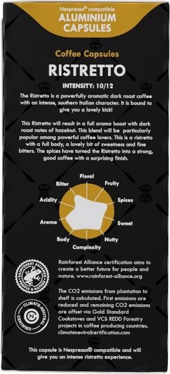 Gran Maestro Italiano - Koffiecups - Nespresso Compatibel Proefpakket - Espresso, Lungo En Meer - 10 X 20 Cups -Eten En Drinken 548x1200