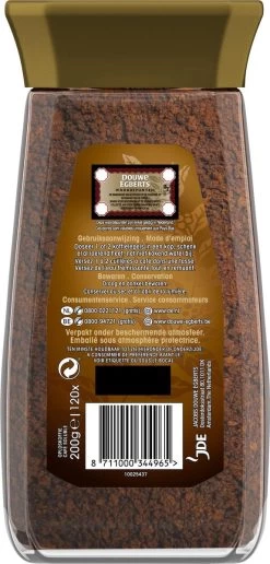 Douwe Egberts Gold Oploskoffie - 6 X Pot Van 200 Gram -Eten En Drinken 574x1200