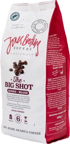 Jones Brothers Coffee The Big Shot Koffiebonen - 6 X 500 Gram -Eten En Drinken 591x1200 1