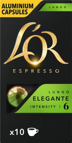 L'OR Lungo Elegante Koffiecups - Intensiteit 6/12 - 10 X 10 Capsules 21 L'OR Lungo Elegante Koffiecups - Intensiteit 6/12 - 10 X 10 Capsules -Eten En Drinken 606x1200 1