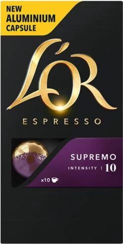 L'OR Espresso Supremo Koffiecups - Intensiteit 10/12 - 10 X 10 Capsules -Eten En Drinken 606x1200 6