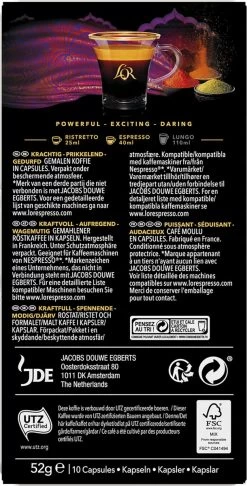 L'OR Espresso Origins India (10) - 10 X 10 Koffiecups 10 L'OR Espresso Origins India (10) - 10 X 10 Koffiecups -Eten En Drinken 610x1200