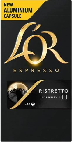 L'OR Espresso Ristretto (11) - 10 X 10 Koffiecups -Eten En Drinken 611x1200 1