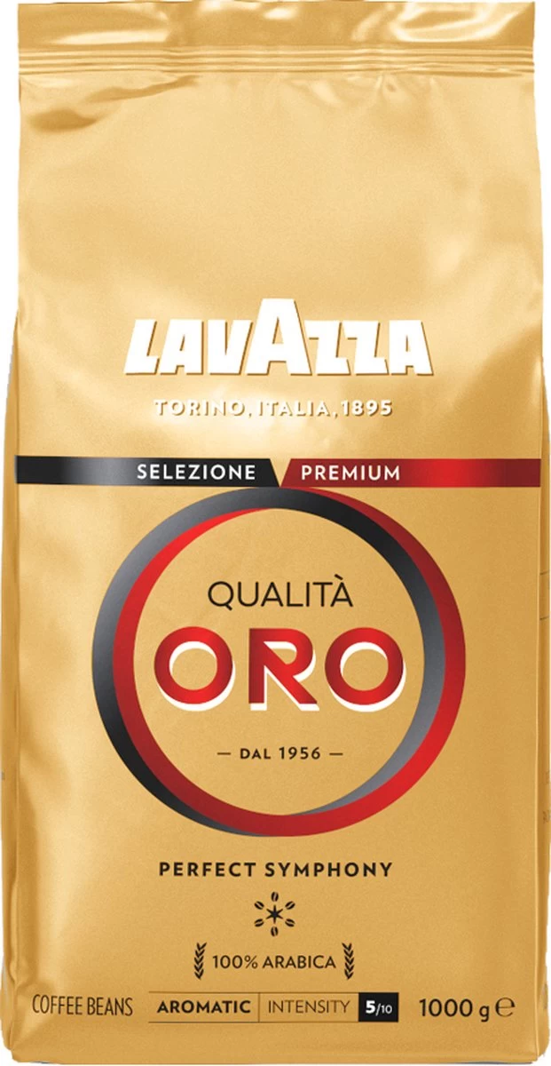 Lavazza Qualita Oro Koffiebonen -1 X 1 Kg 3 Lavazza Qualita Oro Koffiebonen -1 X 1 Kg