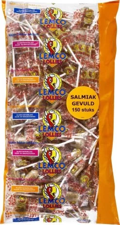 Lemco Salmiak Lollies, 150 Stuks -Eten En Drinken 641x1200 4