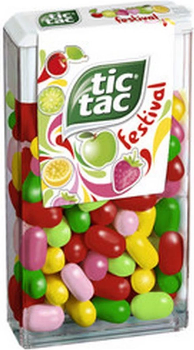 Tic Tac | T100 | Festivalmix | 16 Stuks 3 Tic Tac | T100 | Festivalmix | 16 Stuks