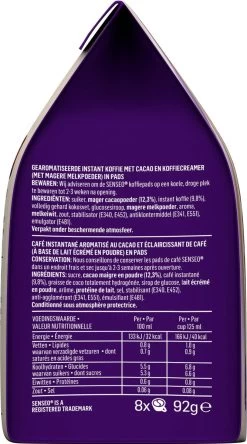 Senseo Cappuccino Choco Koffiepads - 2/9 Intensiteit - 4 X 8 Pads 16 Senseo Cappuccino Choco Koffiepads - 2/9 Intensiteit - 4 X 8 Pads -Eten En Drinken 668x1200 3