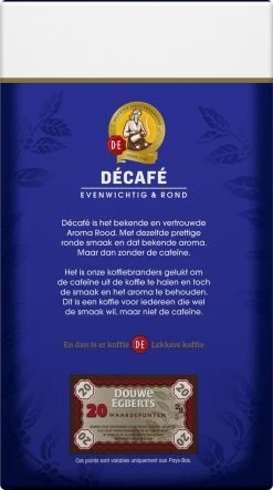 Douwe Egberts Decafé Filterkoffie - 6 X 500 Gram -Eten En Drinken 669x1200 2