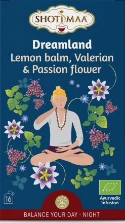Shoti Maa Balance "Dreamland" - Biologische Kruiden- En Specerijenthee Met Citroenmelisse, Valeriaan En Passiebloem
