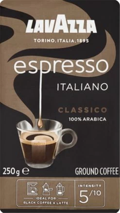 Lavazza Espresso Italiano Classico Gemalen / Filterkoffie - 8 X 250 Gram -Eten En Drinken 676x1200 3