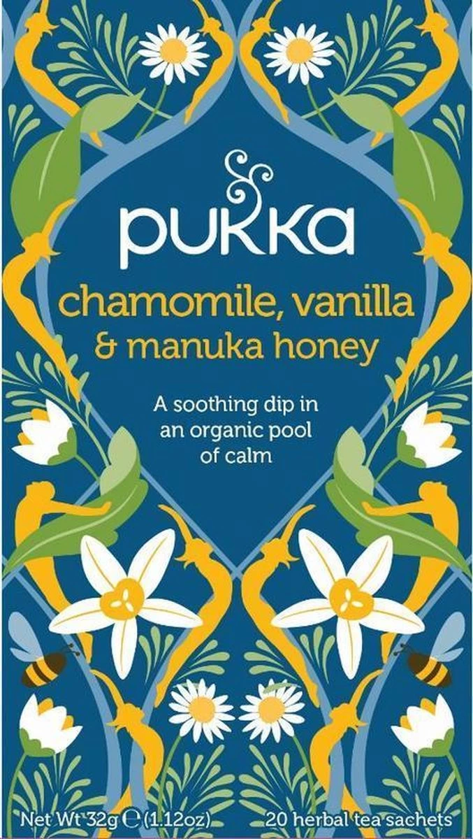 Pukka Chamomile Vanille & Manuka Honing Thee 10 Pukka Chamomile Vanille & Manuka Honing Thee - Afbeelding 8