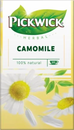 Pickwick Camomile Kruidenthee - 4 X 20 Zakjes -Eten En Drinken 687x1200