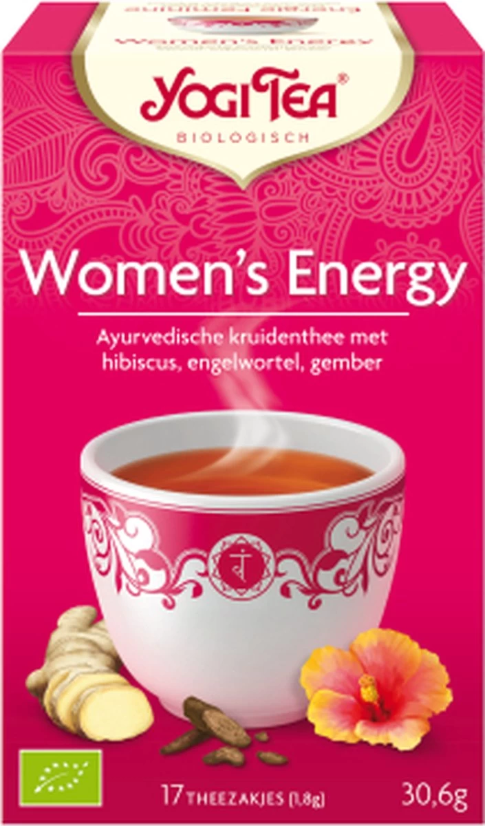 Yogi Tea YogiTea Biologische Women's Energy 6 Yogi Tea YogiTea Biologische Women's Energy - Afbeelding 4
