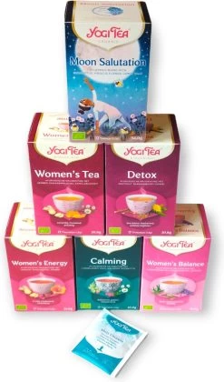 Yogi Tea - De 6 Lievelingssmaken Van De Vrouw - 6 Pakjes Van 17 Theezakjes - Women's Favorite -Eten En Drinken 706x1200 3