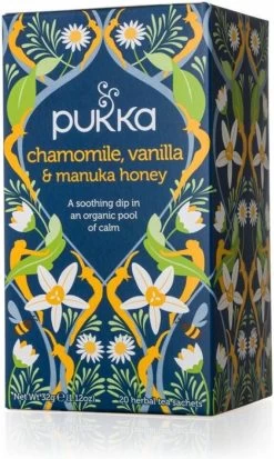 Pukka Chamomile Vanille & Manuka Honing Thee 15 Pukka Chamomile Vanille & Manuka Honing Thee -Eten En Drinken 718x1200