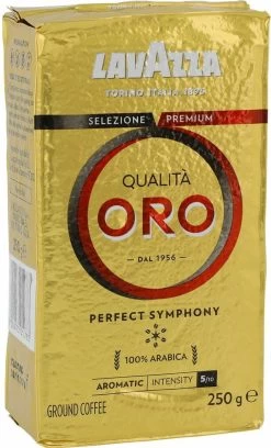 Lavazza Qualita Oro Gemalen / Filterkoffie - 250 Gram Krimp X20 7 Lavazza Qualita Oro Gemalen / Filterkoffie - 250 Gram Krimp X20 -Eten En Drinken 727x1200 1