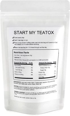 TeaTox™ 28 Dagen Afvallen Detox - Thee - Detox + E-book 30 Recepten -Eten En Drinken 728x1200 1