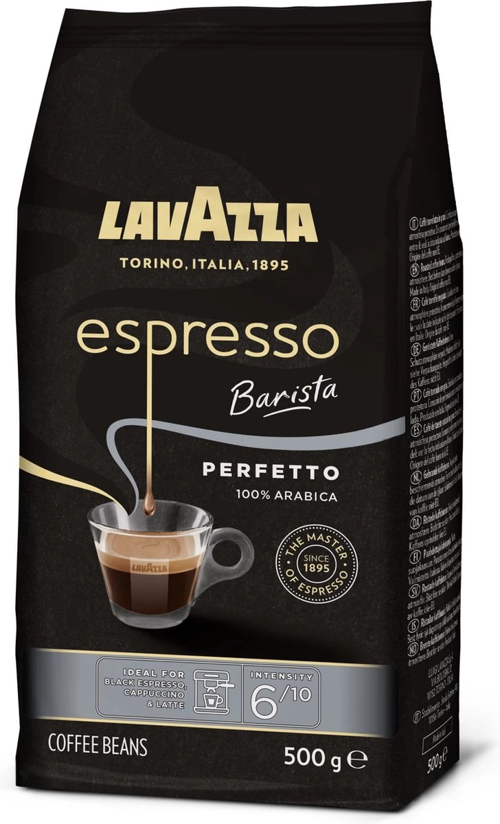 Lavazza Espresso Barista Perfetto Koffiebonen - 500 Gram X4 8 Lavazza Espresso Barista Perfetto Koffiebonen - 500 Gram X4 - Afbeelding 6
