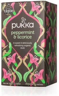 Pukka Thee Peppermint Licorice -Eten En Drinken 739x1200