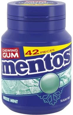Mentos Suikervrije Kauwgom - Breeze Mint - 6 Doosjes -Eten En Drinken 761x1200