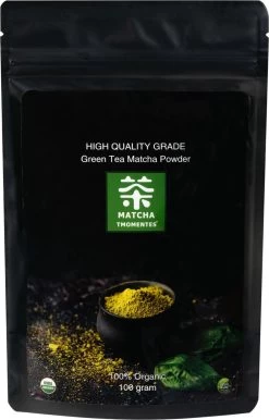 TMomentes® High Quality Culinary MATCHA Thee - Matcha Poeder - Matcha Thee - 100% Organisch Gecertificeerd - 100 Gram -Eten En Drinken 767x1200