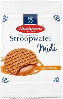 Daelmans Midi Stroopwafels - Doos 150 X 1 Stuks (per 1 Verpakt) - 15 Gram Per Koek 9 Daelmans Midi Stroopwafels - Doos 150 X 1 Stuks (per 1 Verpakt) - 15 Gram Per Koek -Eten En Drinken 768x1200 1