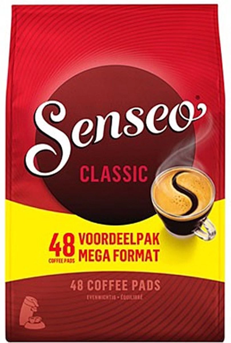 Senseo Classic Koffiepads - 10 X 48 Stuks 5 Senseo Classic Koffiepads - 10 X 48 Stuks - Afbeelding 3