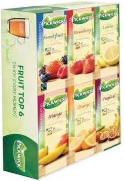 Pickwick Thee Combipack Fruitthee - Pak 150 Stuks -Eten En Drinken 833x1200 1