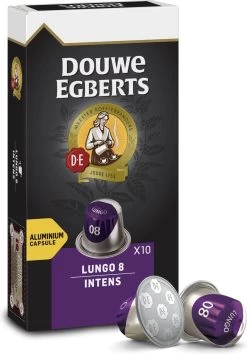 Douwe Egberts Lungo Intens Koffiecups - Intensiteit 8/12 - 10 X 10 Capsules -Eten En Drinken 837x1200 1